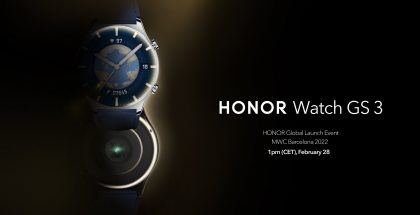 Honor Watch GS 3 esitellään globaalisti maanantaina 28. helmikuuta.