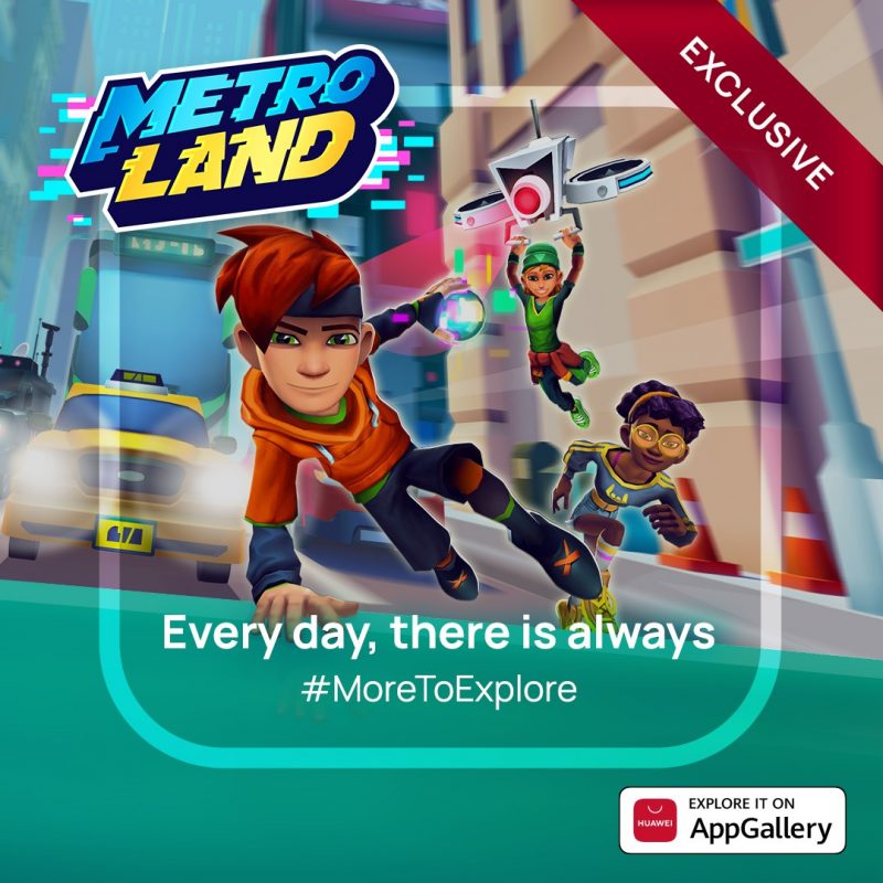 MetroLand julkaistiin yksinoikeudella Huawei AppGallery -sovelluskaupassa.