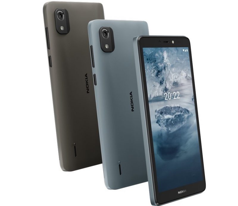 Kuvassa helmikuun 2022 lopulla julkistettu Nokia C2 2nd Edition.