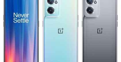 OnePlus Nord CE 2 5G, Bahama Blue ja Gray Mirror.