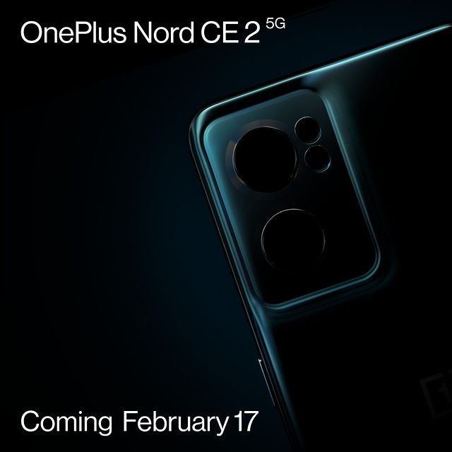 OnePlus Nord CE 2 5G julkistetaan 17. helmikuuta.