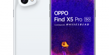 Oppo Find X5 Pro, Ceramic White. Kuva: WinFuture.de.