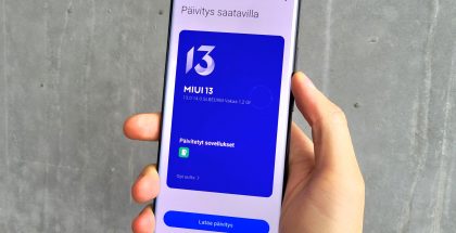 MIUI 13 perustuu Android 12 -ohjelmistoon.