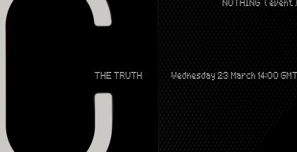 Nothing järjestää The Truth -nimellä kulkevan tilaisuuden 23. maaliskuuta kello 16.