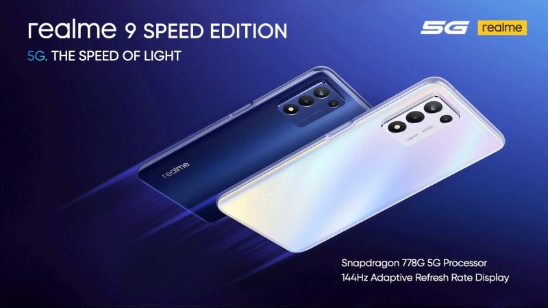 Realme 9 5G Speed Edition on uutuuskaksikosta paremmin varusteltu.