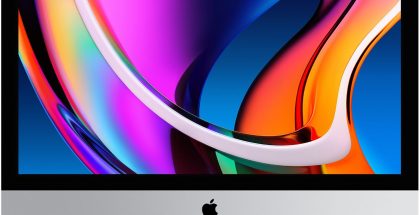 Applen aiempi 27 tuuman iMac Intelin suorittimella.