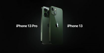 iPhone 13 Pron ja iPhone 13:n uudet vihreät värivaihtoehdot.