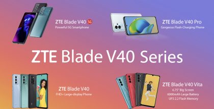 ZTE Blade V40 -sarjan älypuhelimet.