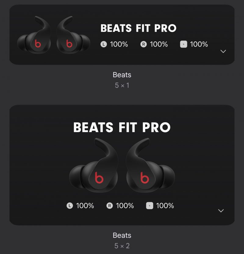 Beats-sovelluksen uudet kotinäkymäwidgetit. Kuva: 9to5Google.