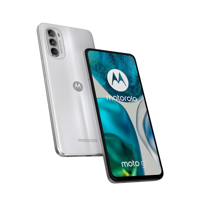 Motorola Moto G52, Porcelain White.