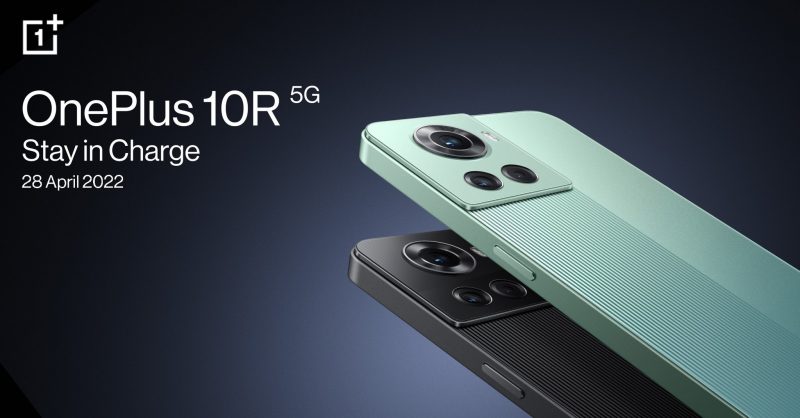 OnePlus 10R 5G tulee kahtena värivaihtoehtona.