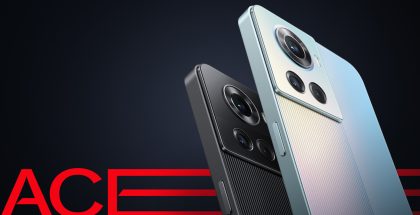 OnePlus Acen kaksi värivaihtoehtoa.