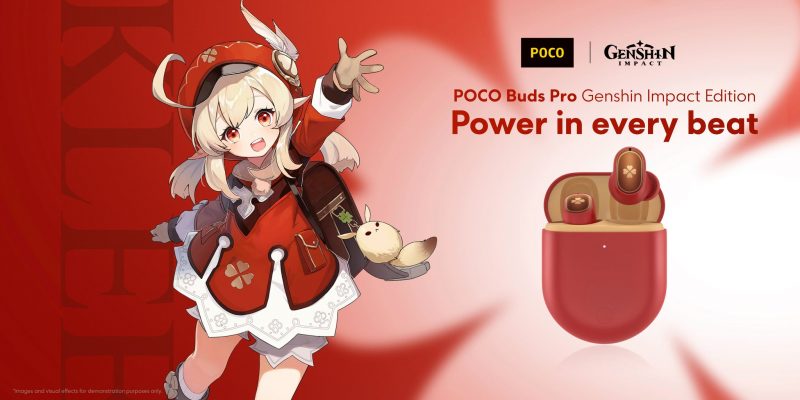 Poco Buds Pro Genshin Impact Edition.