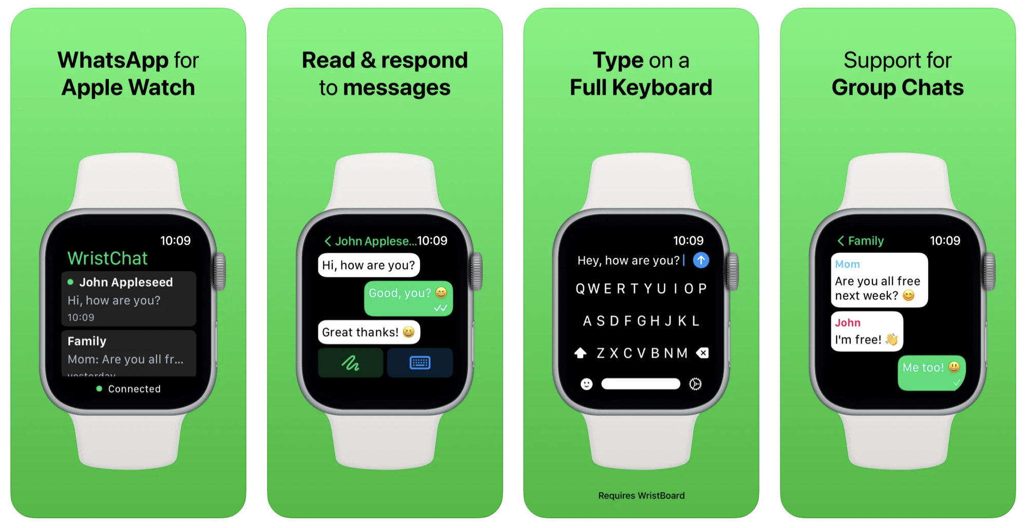 WristChat Apple Watchille.