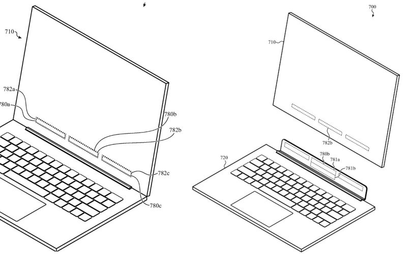 Applen patenttihakemuksessa käsitellään, miten laitteen toiminta muuttuisi näppäimistön kanssa verrattuna ilman sitä.
