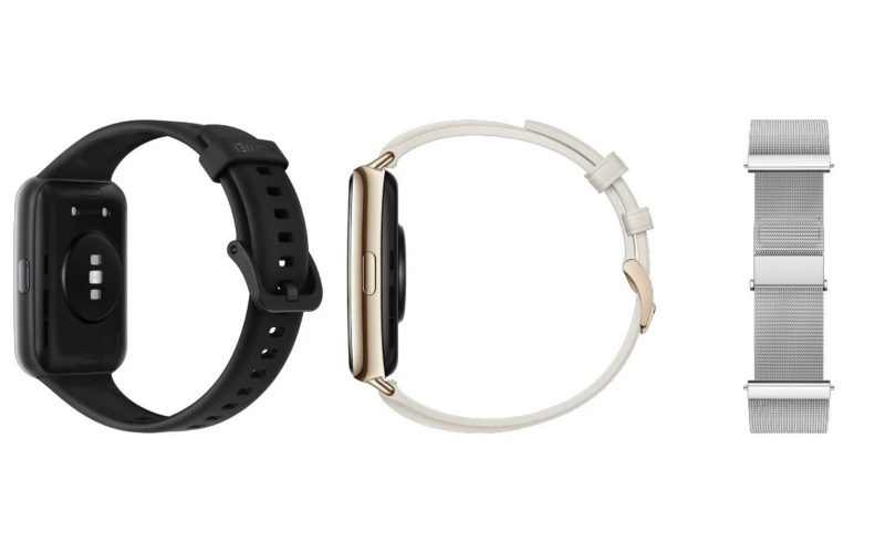 Huawei Watch Fit 2 eri kuvakulmista. Kuvat: WinFuture.de.