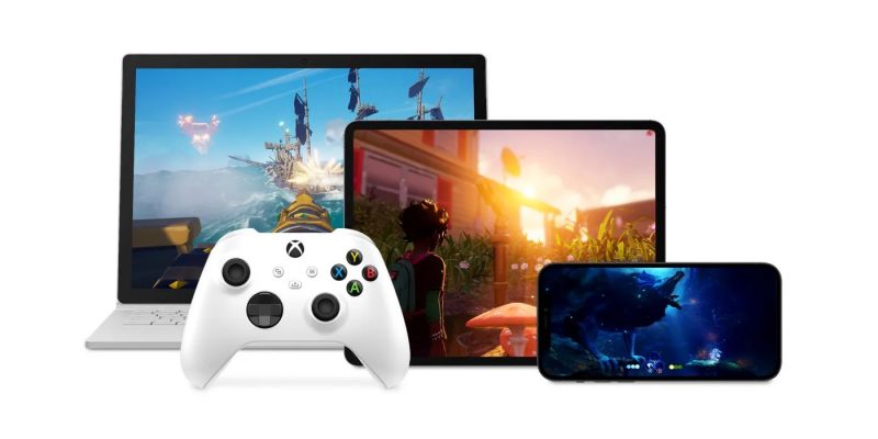 Microsoft tarjoaa Xbox-pilvipelipalvelua moniin eri laitteisiin.