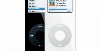 Tällainen alkuperäinen iPod nano aikanaan oli.