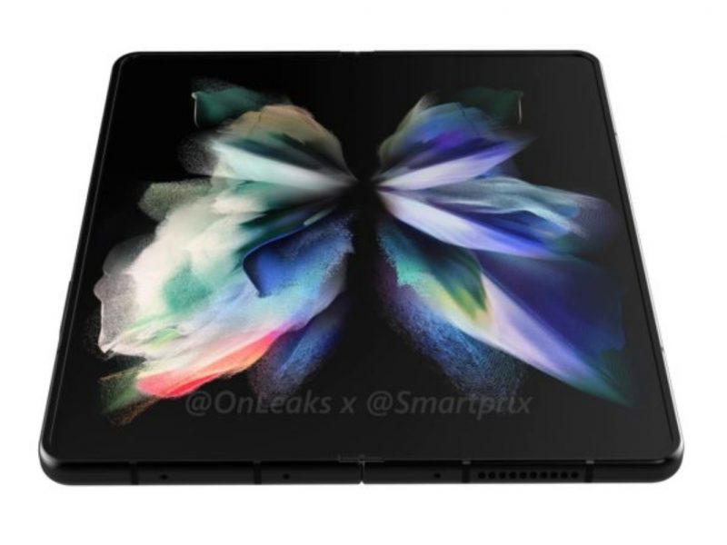 Samsung Galaxy Z Fold4:n mallinnos. Kuva: OnLeaks / Smartprix.