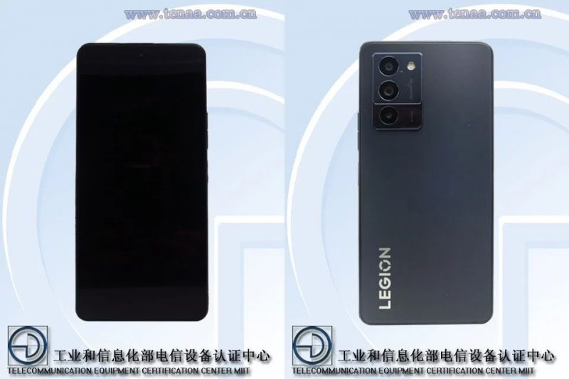 Mahdollinen Lenovo Legion Y70 Kiinan TENAA-tietokannan kuvissa.