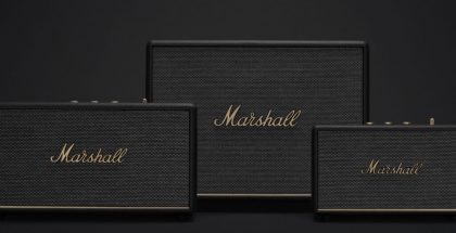 Marshall-kotikaiutinten uusi mallisto: pienimmästä suurimpaan Acton III, Stanmore III ja Woburn III.