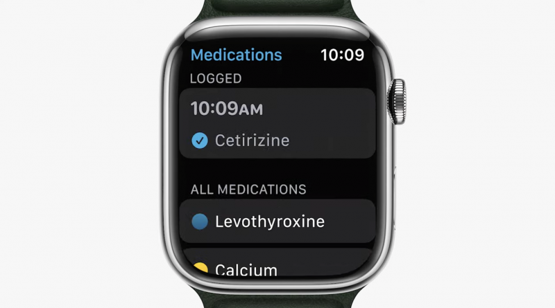 Kokonaan uusi Lääkkeet-sovellus Apple Watchilla.