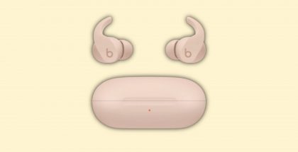Applen Beats Fit Pro -kuulokkeet uudessa Mica-värissä. Kuva: 9to5Mac.