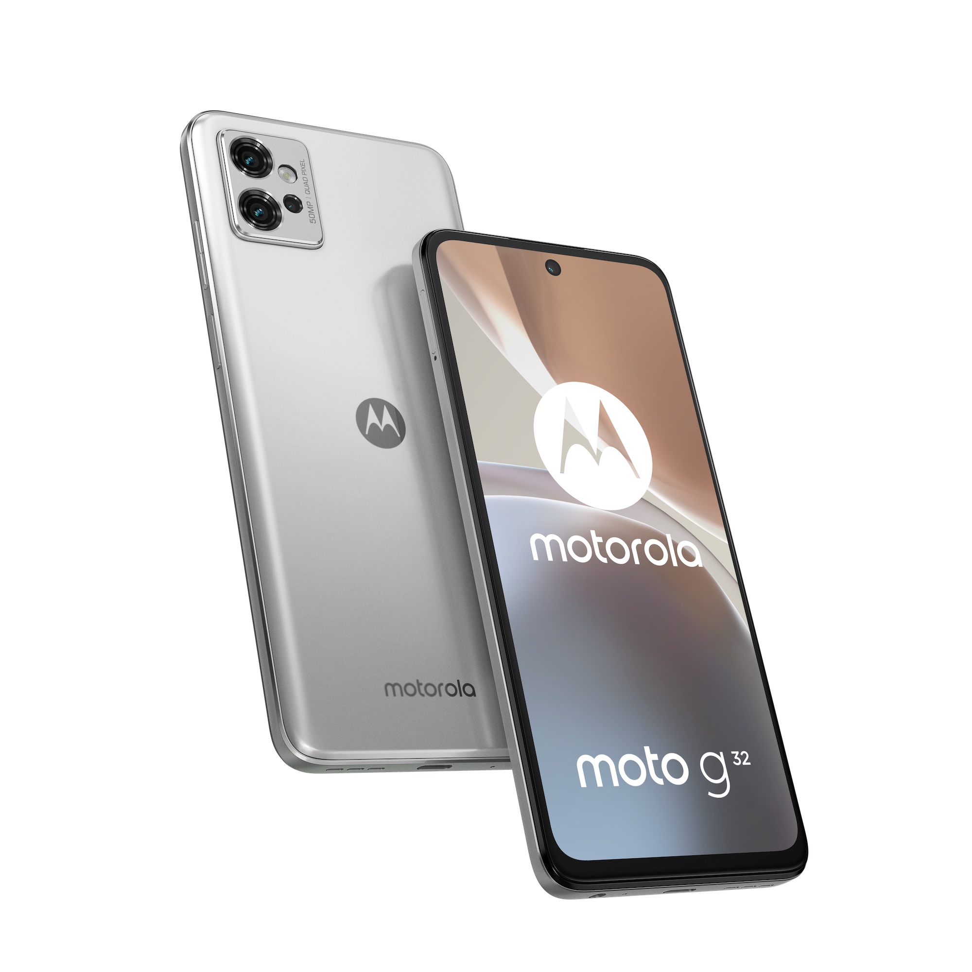 Motorola Moto G32, Satin Silver.