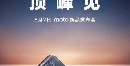 Motorola X30 Pro ja uusi Razr julkistetaan 2. elokuuta Kiinassa.