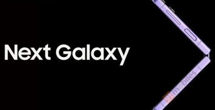 Ensimmäinen vuotanut virallinen tuotekuva Samsung Galaxy Z Flip4:stä. Kuva: Evan Blass / 91mobiles.