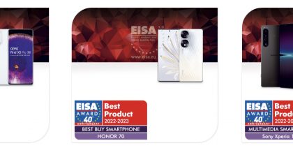 EISAn palkitsemat parhaat älypuhelimet eri kategorioissa.