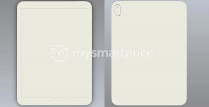 Vuoden 2022 uuden iPadin väitetty design CAD-mallinnoksissa. Kuva: MySmartPrice.