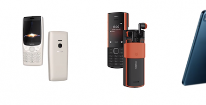 Nokia-uutuudet Nokia 2660 Flip, Nokia 8210 4G, Nokia 5710 XpressAudio ja Nokia T10.