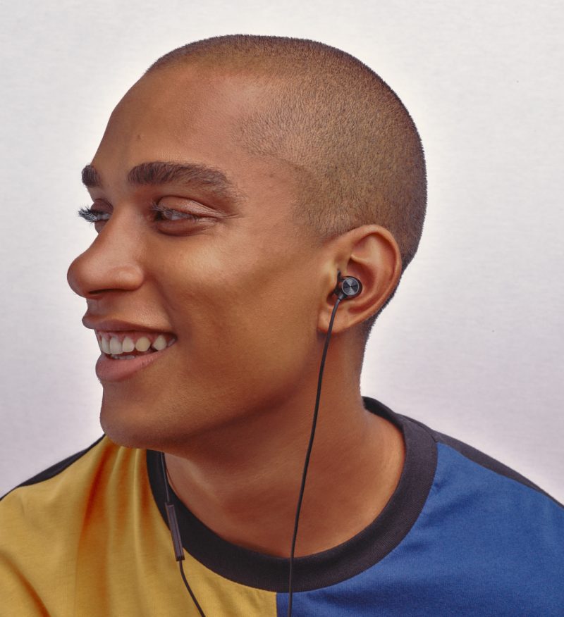 OnePlus Nord Wired Headphones -kuulokkeiden mukana toimitetaan kolme eri kokoa tulpista.