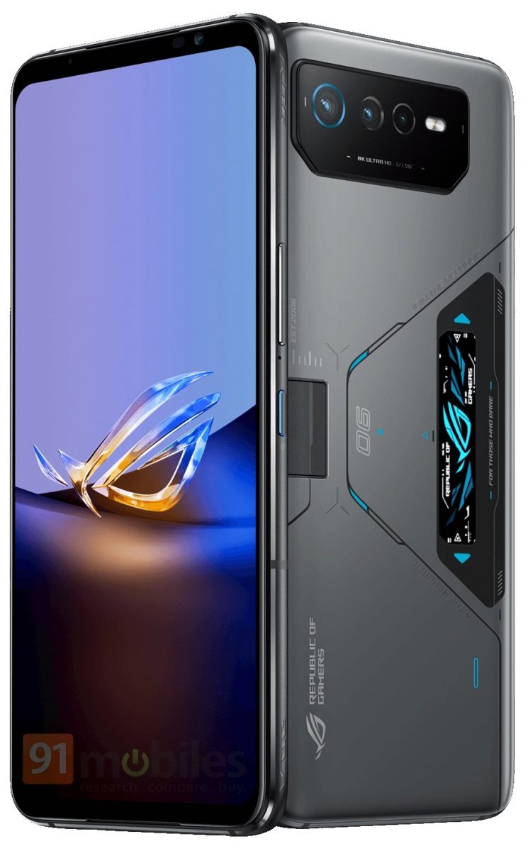 Asus ROG Phone 6D Ultimate. Kuva: Evan Blass / 91mobiles.