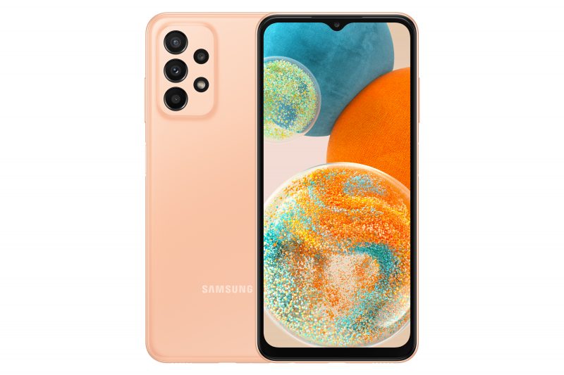 Samsung Galaxy A23 5G oranssina.