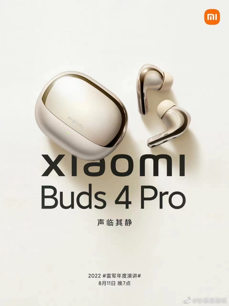 Xiaomi Buds 4 Pro -ennakkokuva.