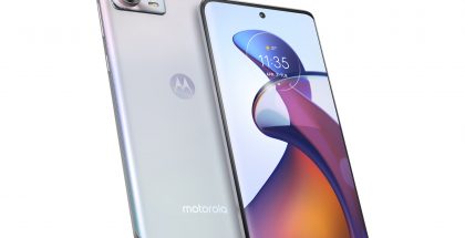Motorola Edge 30 Fusion, Aurora White.