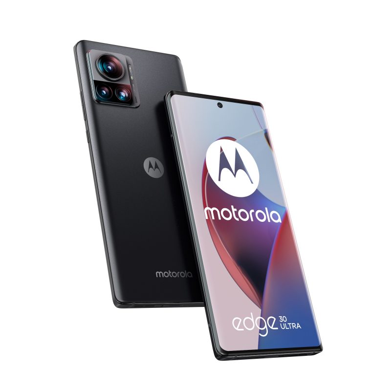 Motorola Edge 30 Ultra, Interstellar Black.