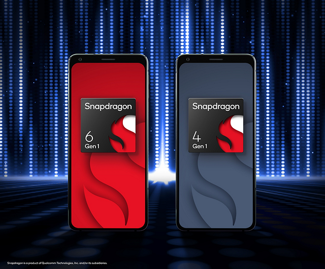 Qualcomm Snapdragon 6 Gen 1 ja Snapdragon 4 Gen 1 tuovat uudistuksia edullisempiin älypuhelimiin.