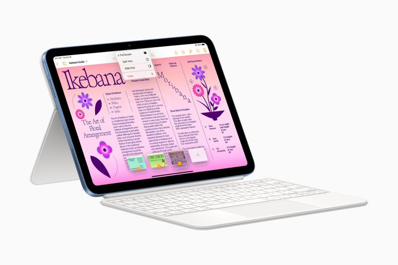 10. sukupolven iPad Magic Keyboard Folion kanssa.