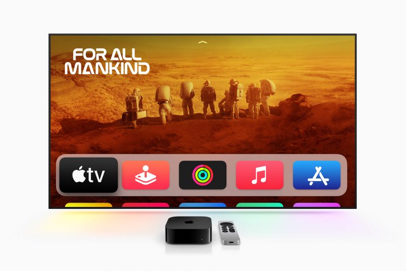 Uusikin Apple TV 4K tarjoaa tietenkin tvOS-käyttöjärjestelmän.