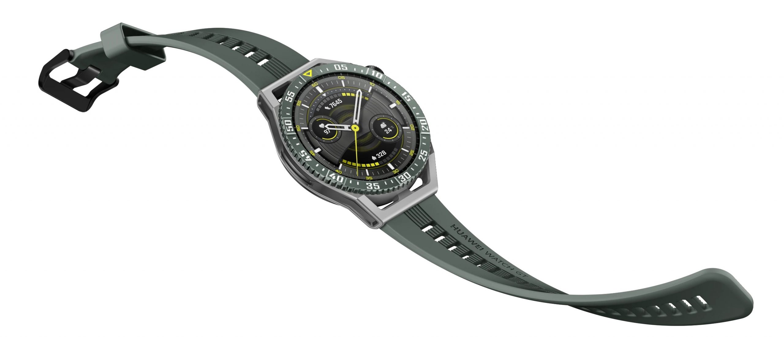 Huawei Watch GT 3 SE:n akunkesto yltää jopa 14 päivään, mikä tekee kellon käytöstä huoletonta.