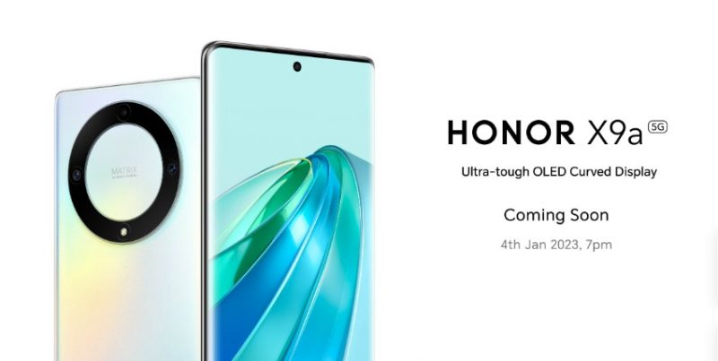 Honor X9a 5G julkistetaan kokonaisuudessaan 4. maaliskuuta.