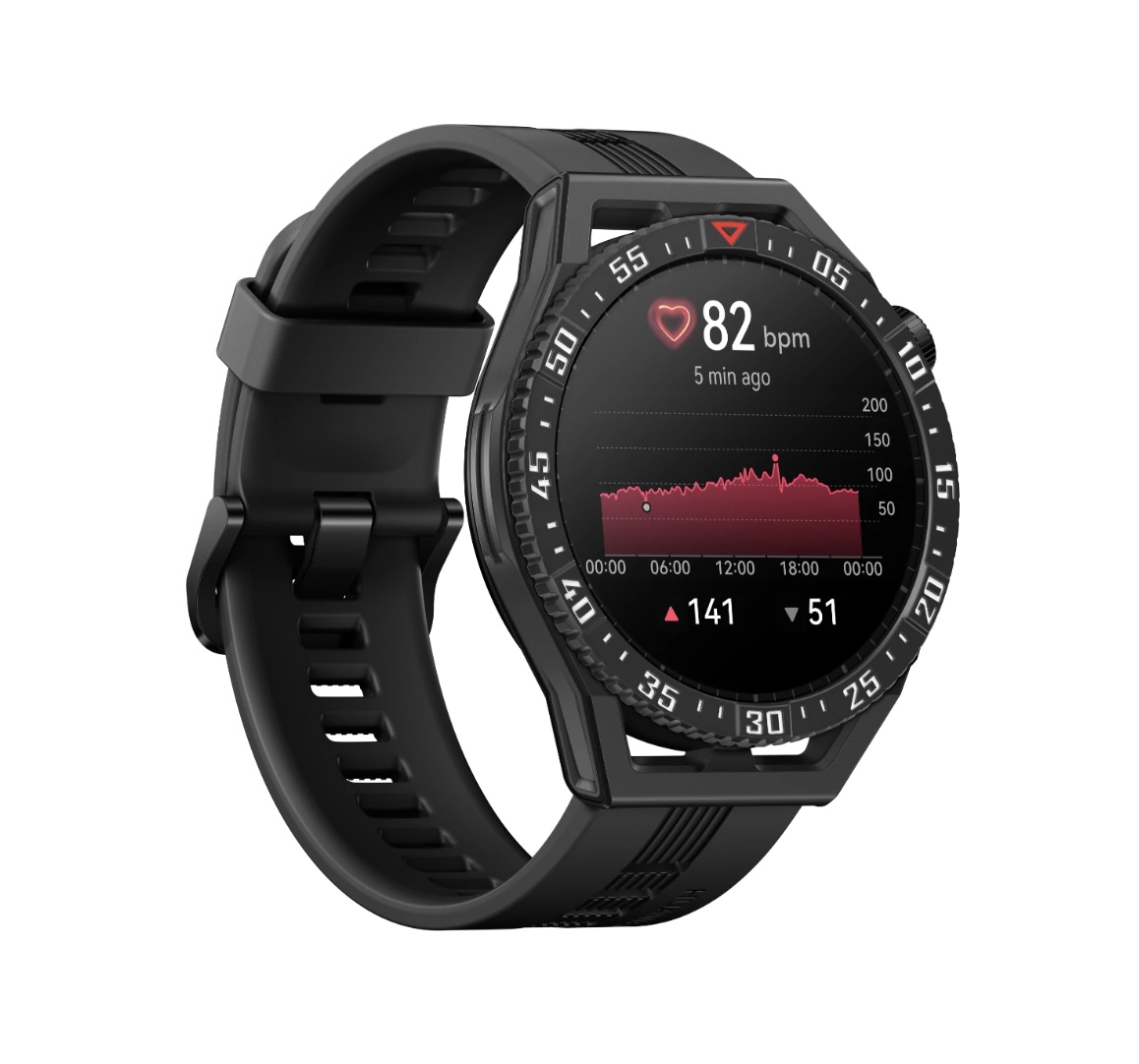 Huawei Watch GT 3 SE tukee tietenkin syke- ja veren happipitoisuuden mittausta.