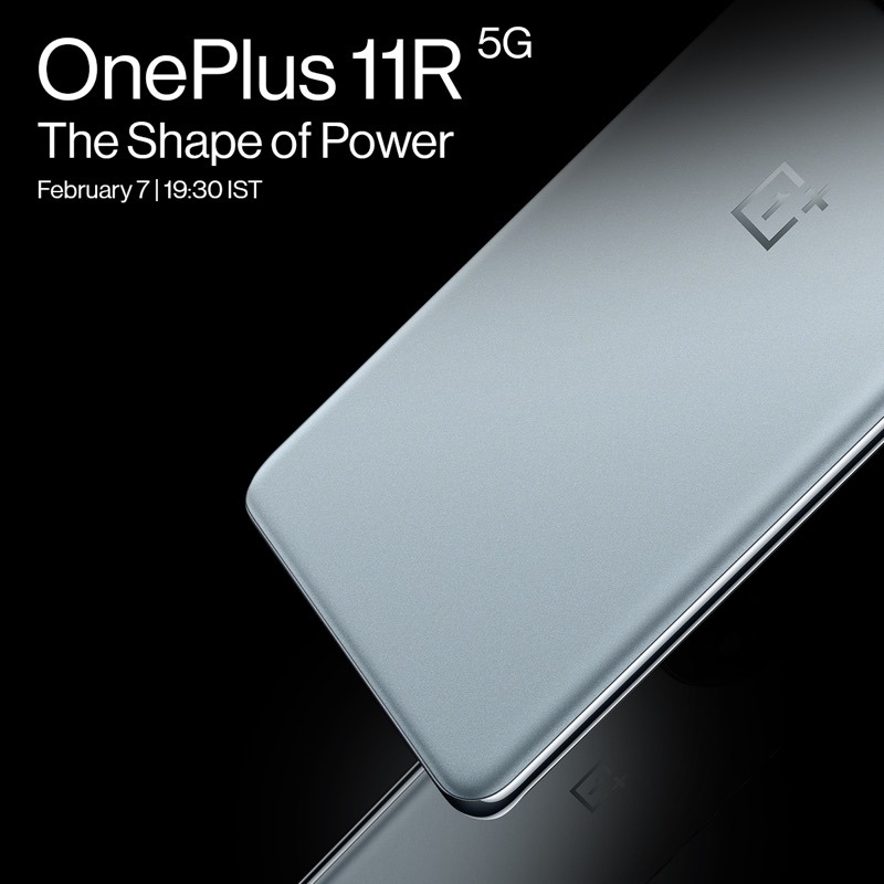 OnePlussan julkaisema kuva vahvistaa OnePlus 11R:n olevan tulossa 7. helmikuuta.