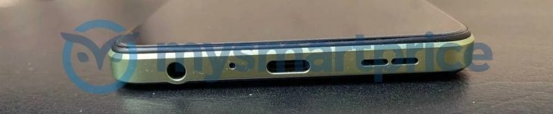 OnePlus Nord CE 3 Liten pohjassa USB-C- ja 3,5 mm -liitännät. Kuva: MySmartPrice.