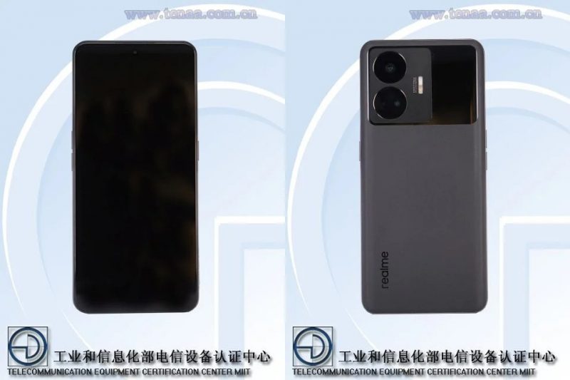 Realme GT Neo 5, RMX3706, jonka odotetaan tukevan 150 watin pikalatausta.
