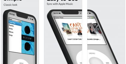 Retro Pod -sovellus toi iPhoneen käyttöliittymään, joka muistuttaa klassista iPodia.
