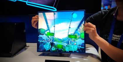 Samsung on vuosien varrella esitellyt erilaisia rullautuen laajenevia näyttöjä.